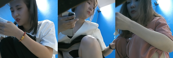厕拍大神最新作品 蓝色隔板女厕 全景偷拍 多位高颜值美女放尿瞬间
