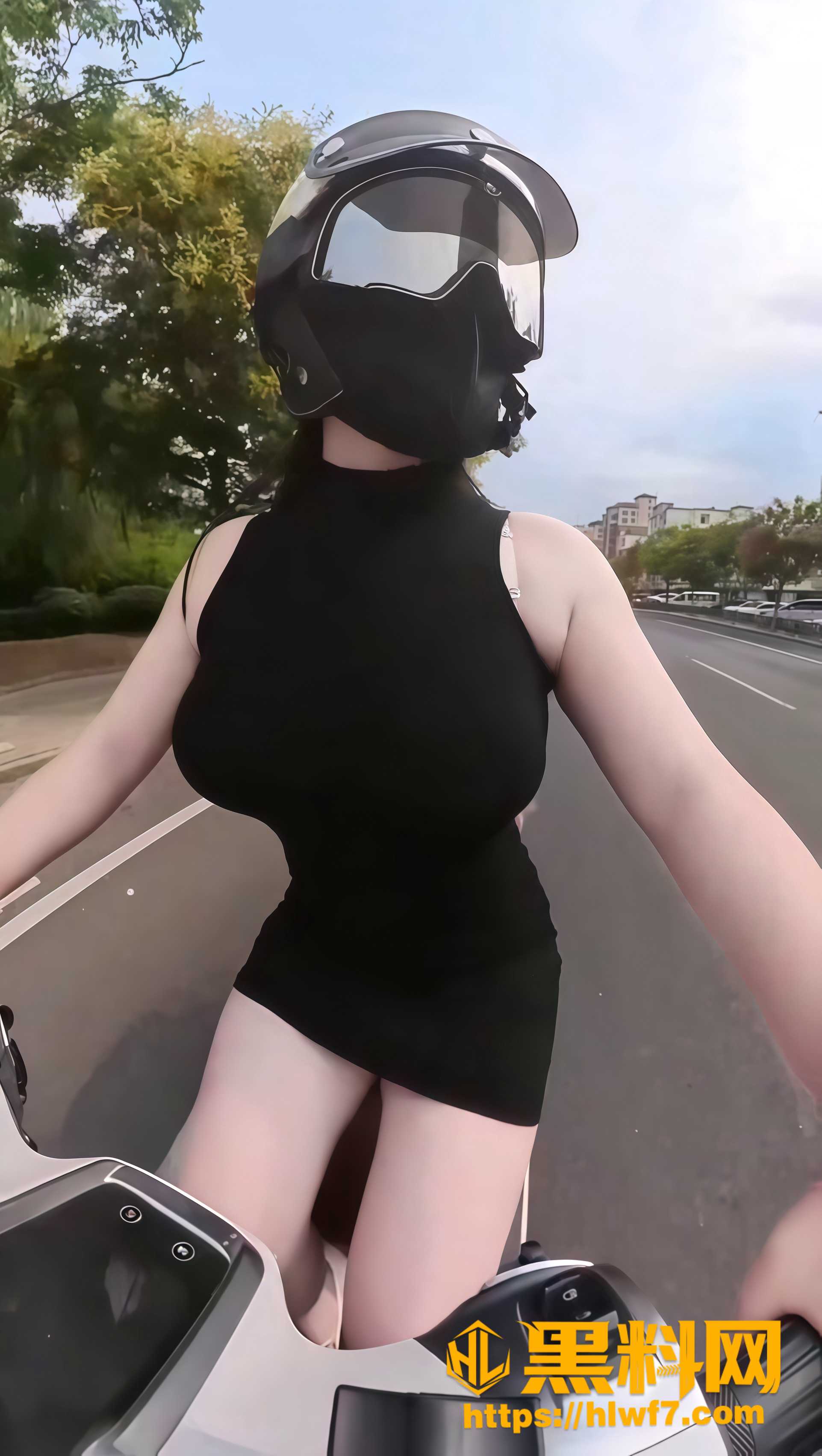 女骑士翻车吃瓜