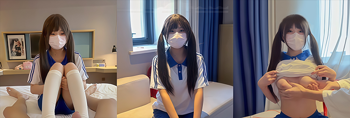 抖音网红嫩妹 小向喵 双马尾学妹口交侍奉金主 酒店深喉骑乘中出