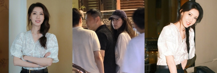 内娱43岁女星 高露 把圈外丈夫藏了整整十四年 深夜聚会被狗仔偷拍 夫妻两人同框首曝光！
