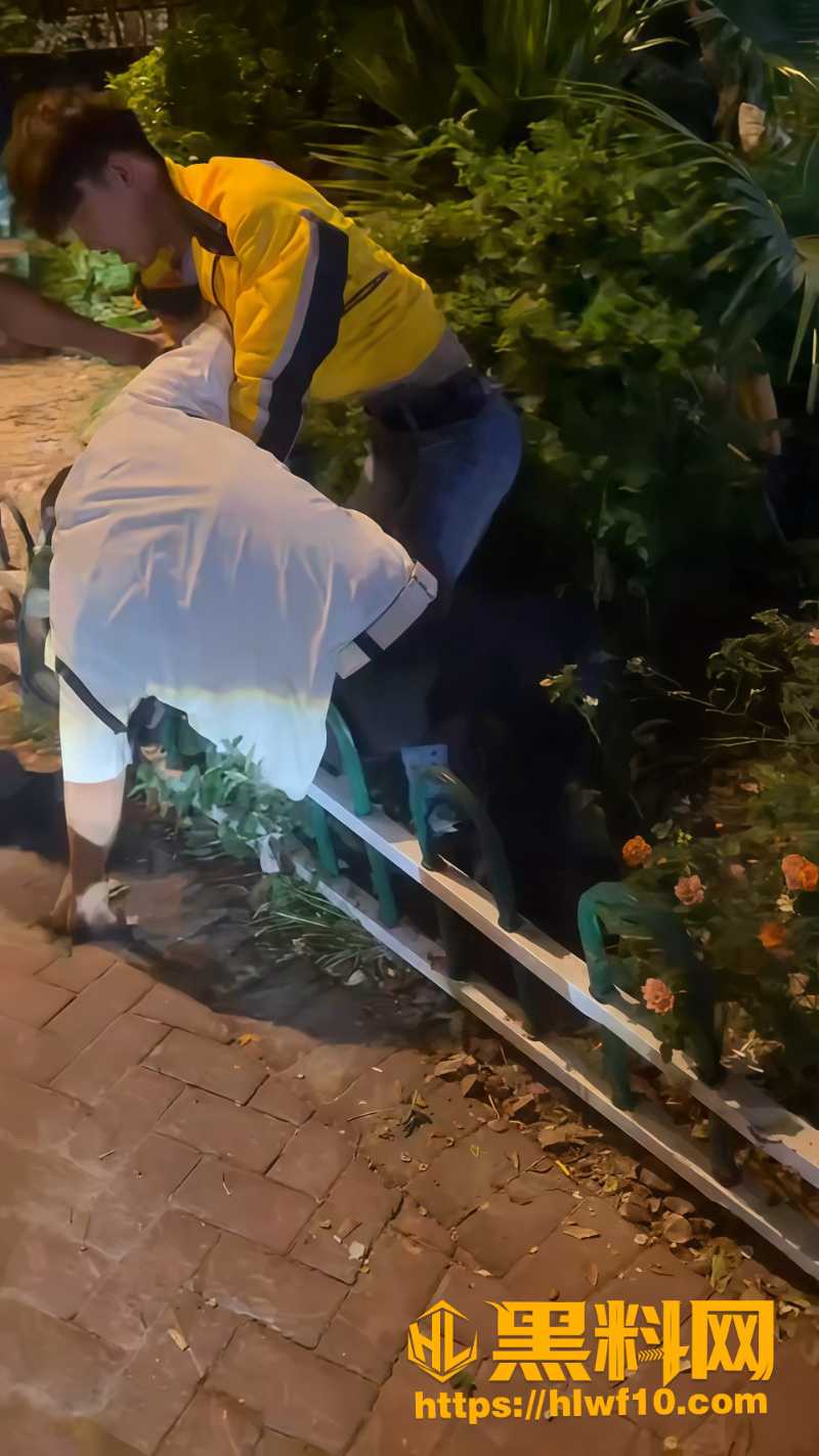 博文小区外卖员保安暴打视频3