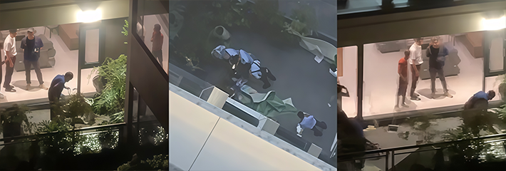 广东汕头市珑熙府小区 14岁少年清晨阳台跳下 天黑才被发现 父母跪地痛哭质疑小区护栏