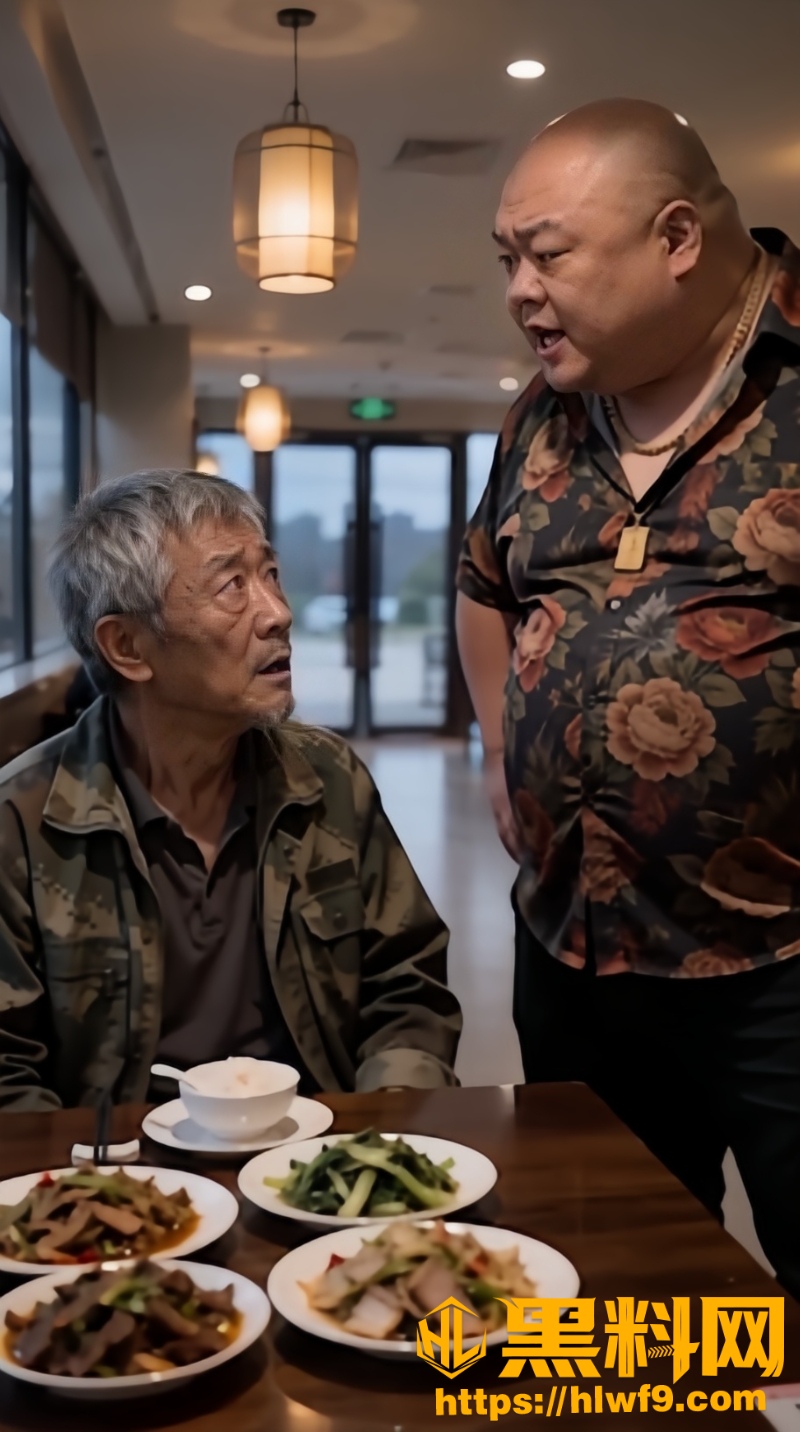 AI短剧餐厅暖心一幕1