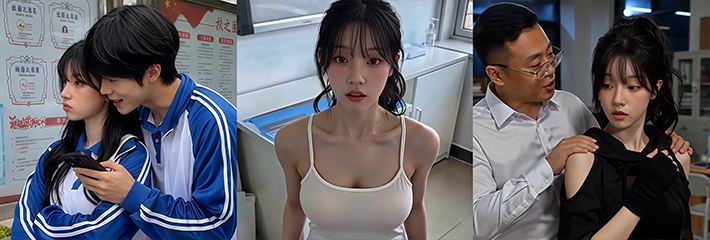 AI成人短剧《妹妹的日常》第5-6集 卿卿运动受伤后遭变态医生肉棒强制治疗！