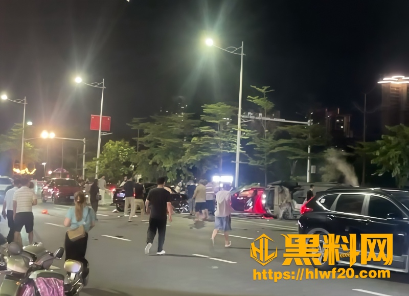 广东精神小伙飙车事故致死3